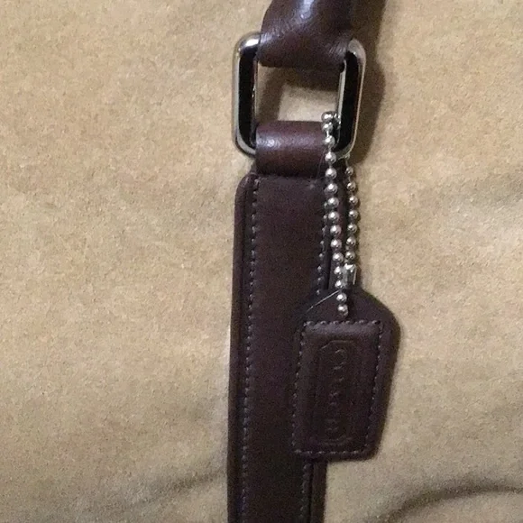 ✨Vintage Retired Coach Hampton✨ #7536 Suede with Leather Trim - Picture 2 of 16